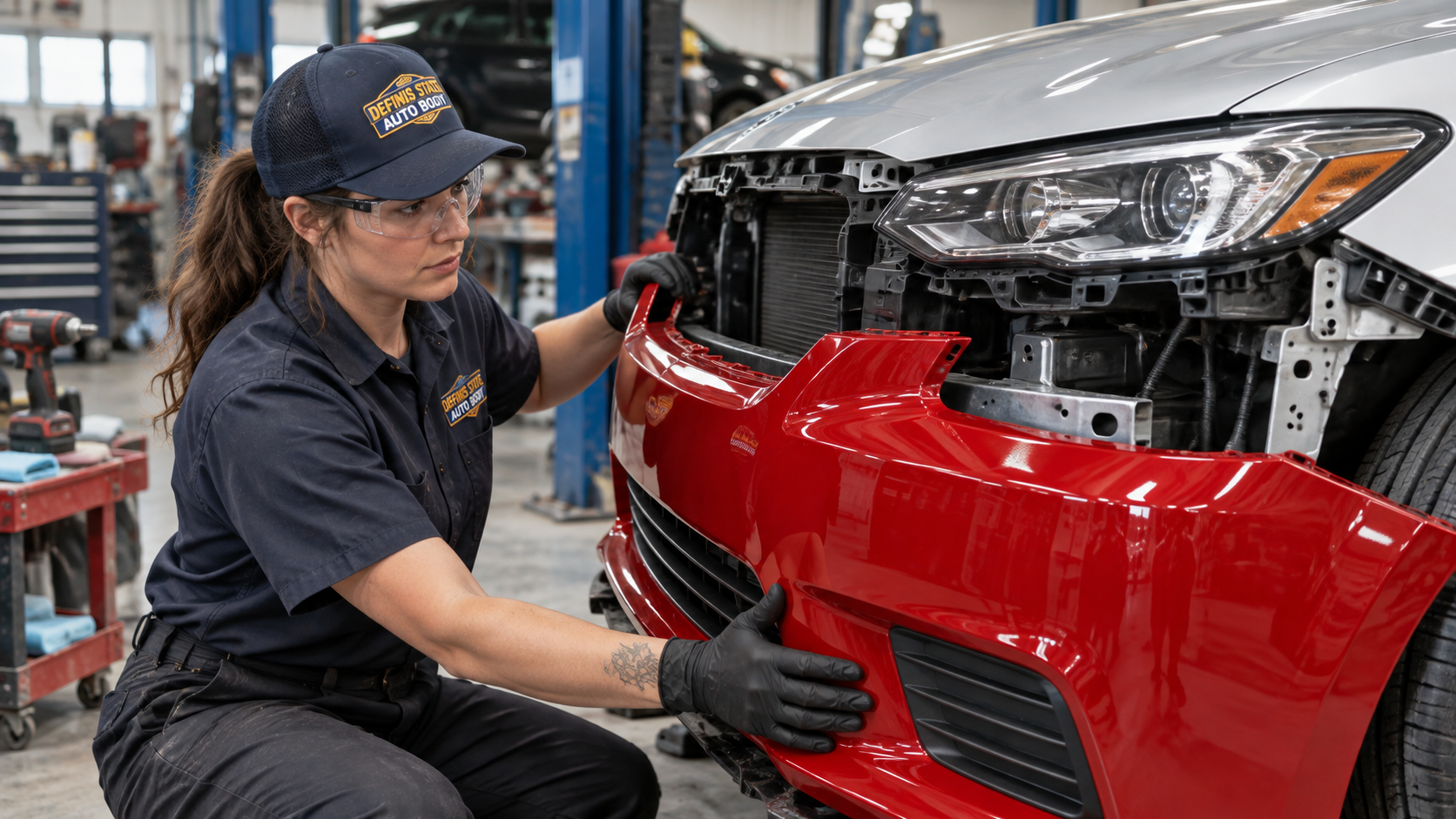 Auto Body Repair Shop 19137 Bridesburg Port Richmond by Definis Auto Body. Collision repair, dent repair, bumper repair, paint refinishing, insurance claim assistance and FREE Estimates near I-95, State Road and Torresdale Avenue.