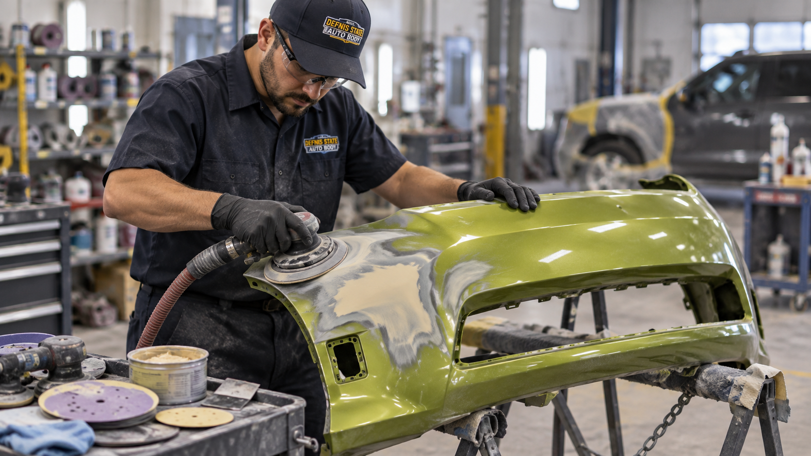 Auto Body Repair Shop 19137 Bridesburg Port Richmond by Definis Auto Body. Collision repair, dent repair, bumper repair, paint refinishing, insurance claim assistance and FREE Estimates near I-95, State Road and Torresdale Avenue.