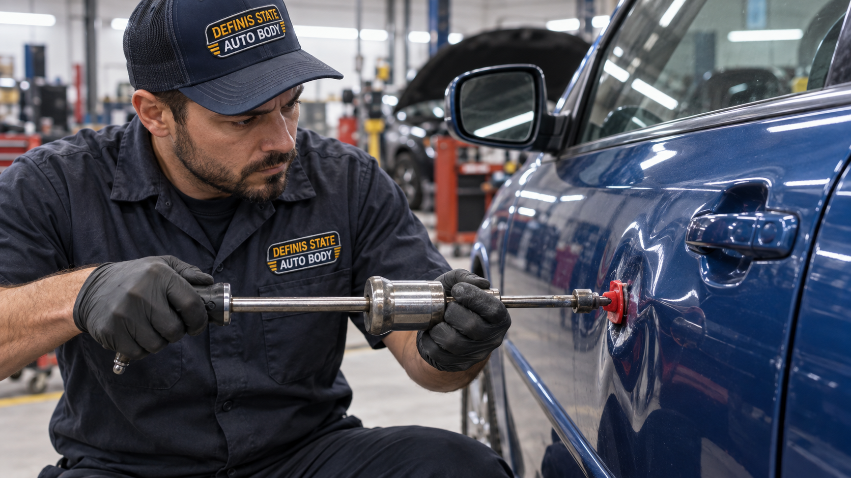 Bensalem Collision Repair 19020 Bucks County Pennsylvania by Definis Auto Body. Bumper repair, dent repair, paint refinishing, frame straightening, insurance claim assistance and FREE Estimates for cars, trucks, fleet and business vehicles.c