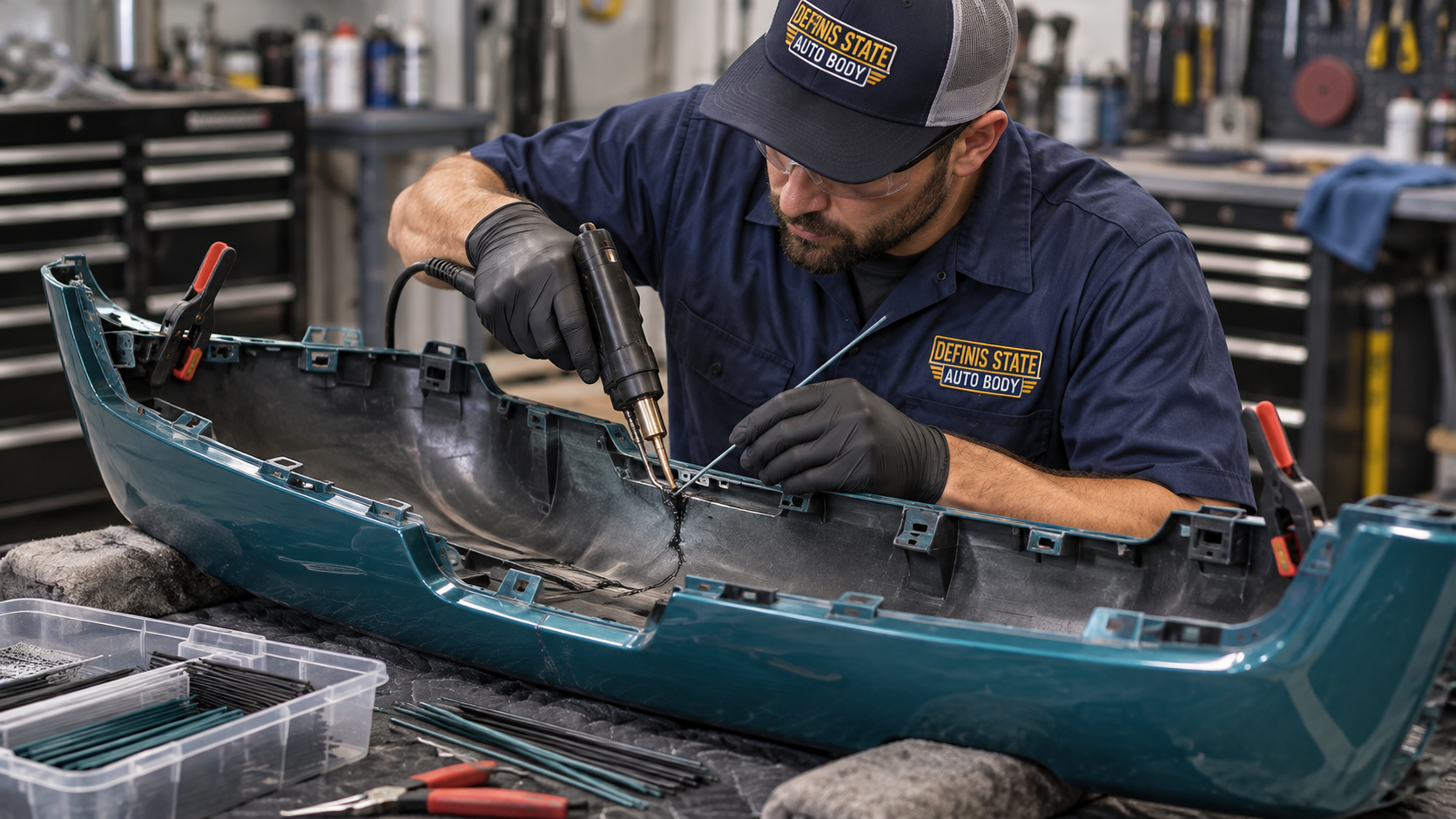 Bensalem Collision Repair 19020 Bucks County Pennsylvania by Definis Auto Body. Bumper repair, dent repair, paint refinishing, frame straightening, insurance claim assistance and FREE Estimates for cars, trucks, fleet and business vehicles.c